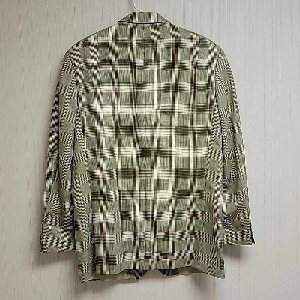 Hugo Boss men's blazer 40R 80% virgin wool, 20% silk office business eclectic
